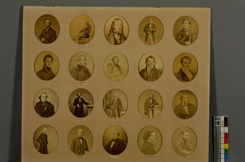 Portrait collectif de musiciens