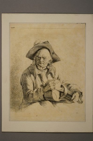Joueur de vielle à roue
