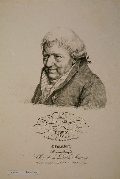 Portrait de François-Joseph Gossec (1734-1829)