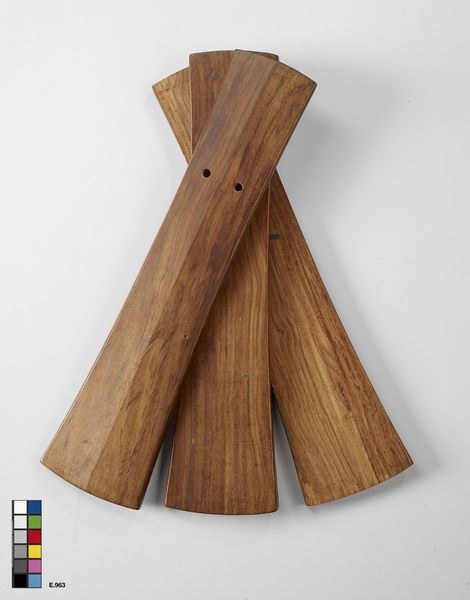 Claquettes à trois lames "paiban"