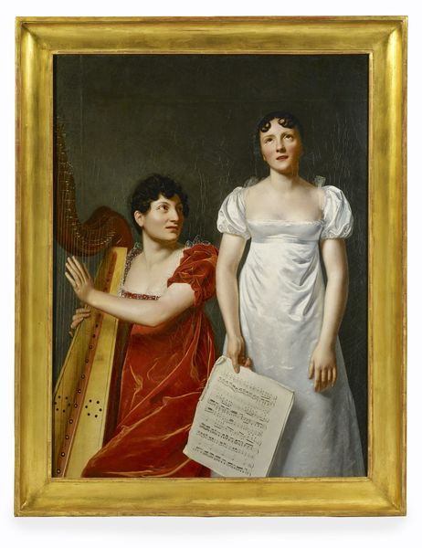"Harpiste et chanteuse"