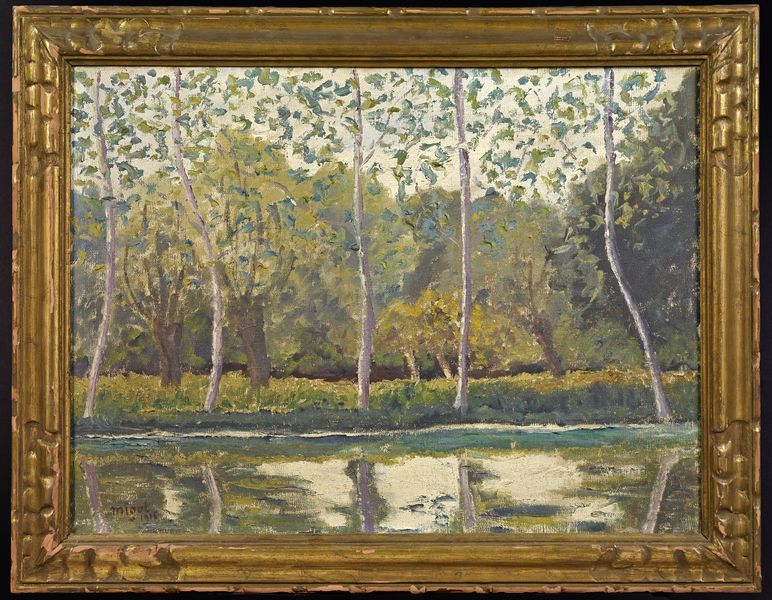 Paysage au bord de l'Eure