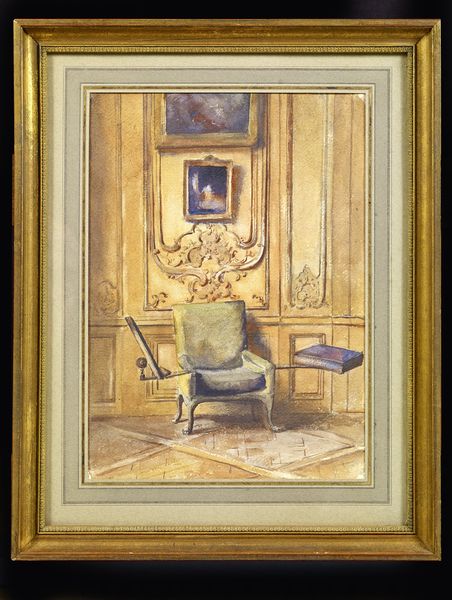 Fauteuil de Voltaire au musée Carnavalet