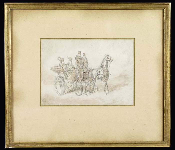 Equipage à un cheval