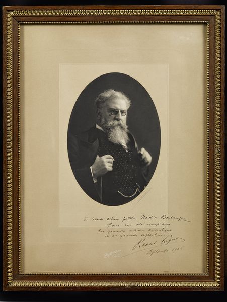 Portrait en médaillon de Raoul Pugno (1852-1914)