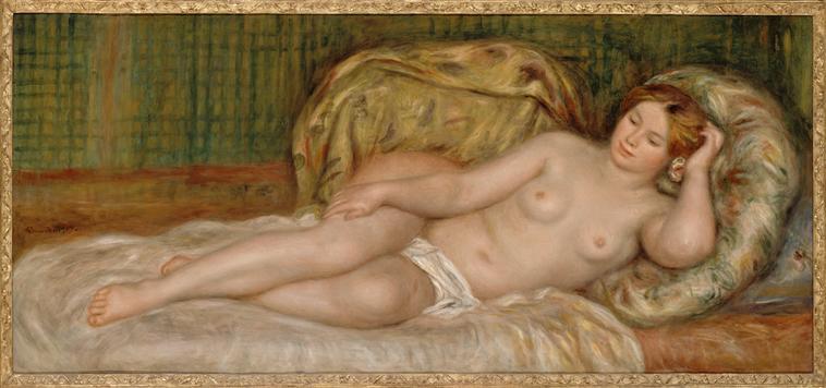 Grand nu ; Nu sur les coussins