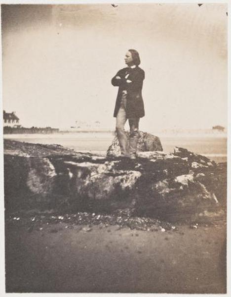 Victor Hugo sur la grève d'Azette