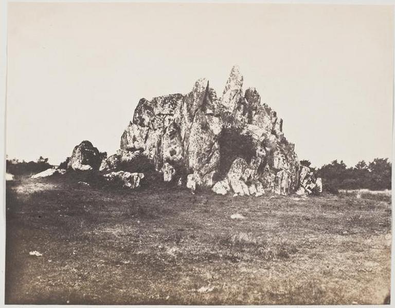 Le rocher des Sorcières (Rocque Berg) à Saint-Clément