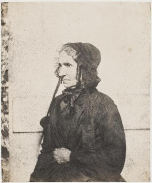 Madame Vacquerie mère, de profil