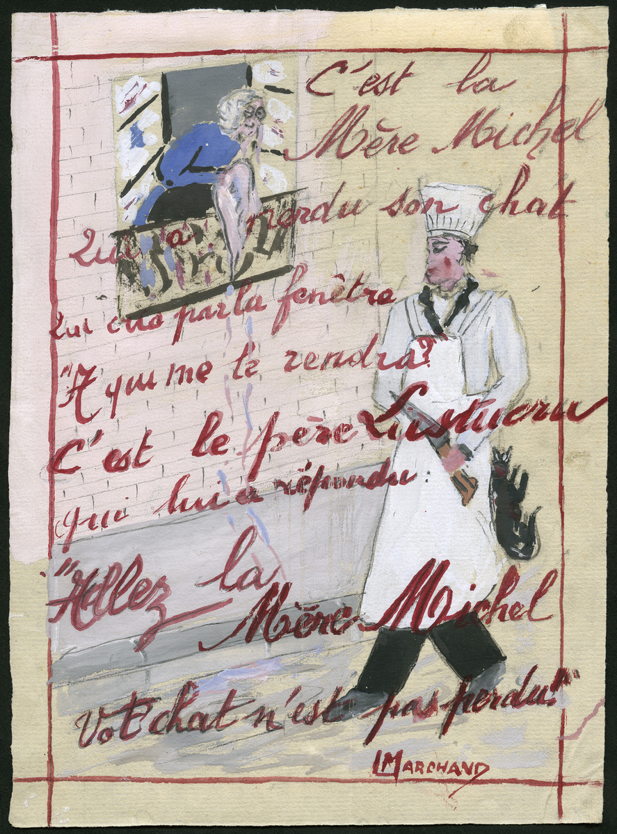 C'est la mère Michel qui a perdu son chat