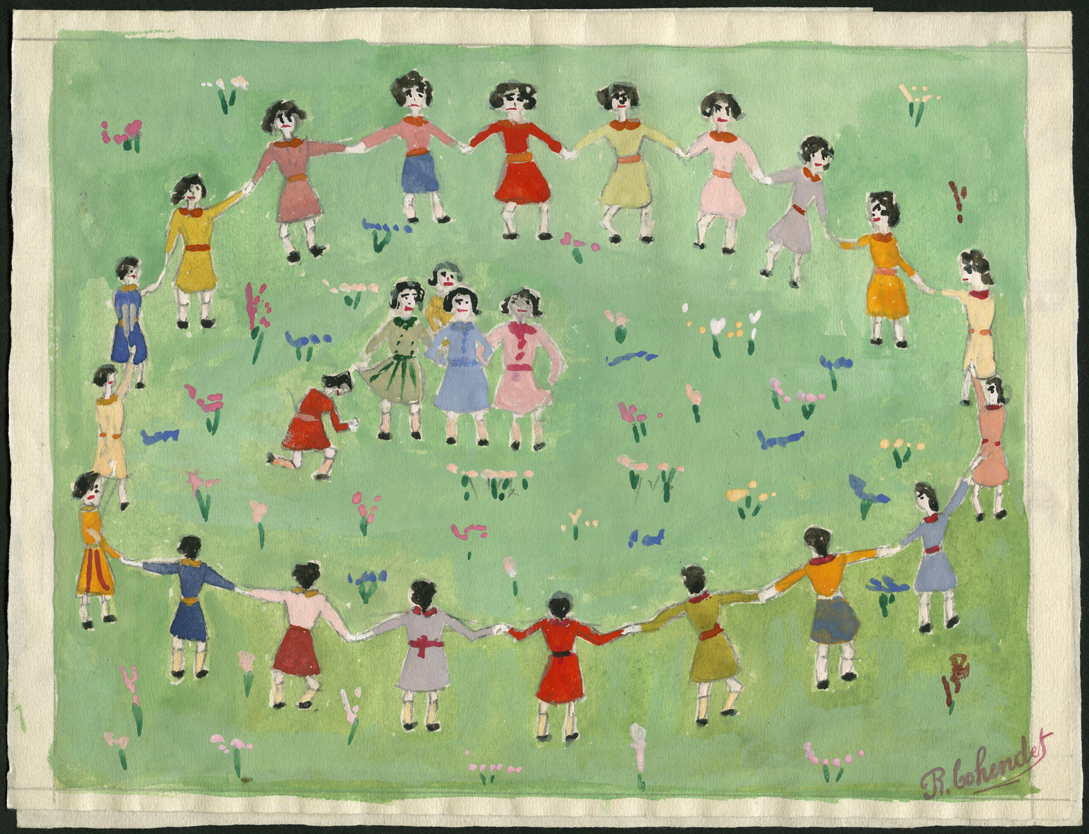 Derrière les lilas blancs