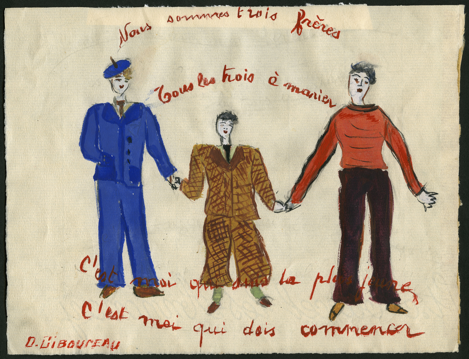 Nous sommes trois frères