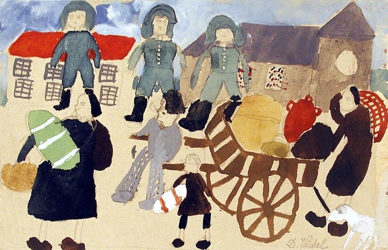 À Puiseaux les Allemands étaient arrivés avant nous