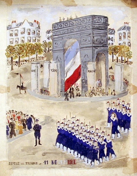 Défilé des troupes le 11 novembre