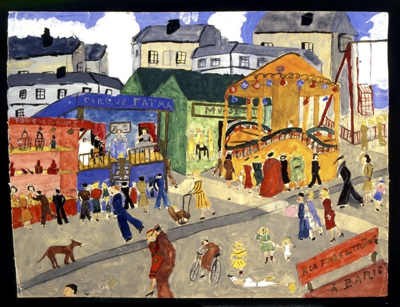 À la foire du Trône à Paris