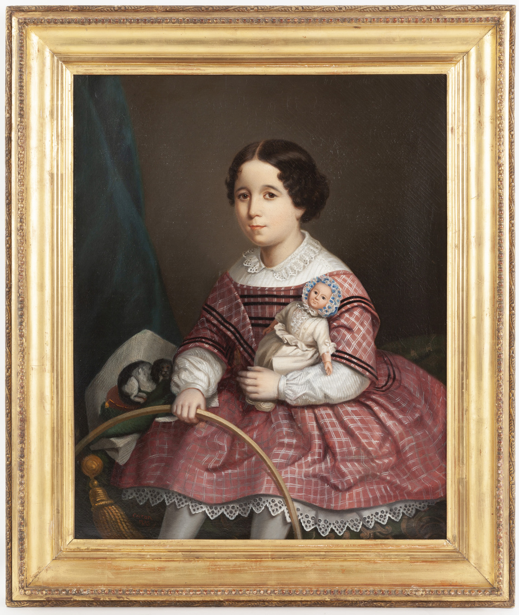 Petite fille à la poupée