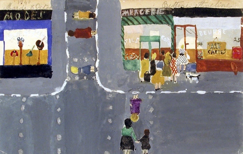 Queue devant une épicerie