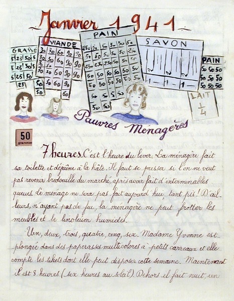 Janvier 1941 : Pauvres ménagères