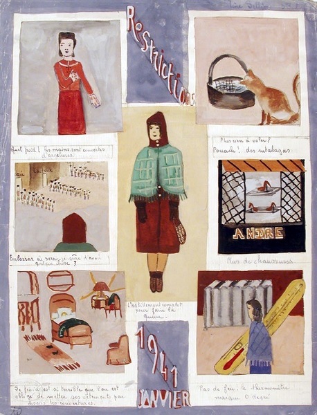 Restrictions : Janvier 1941