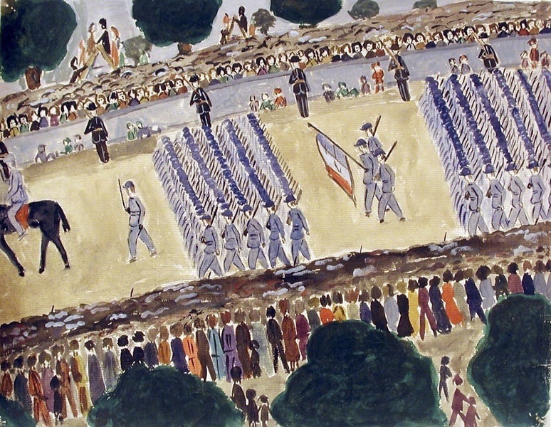 Défilé militaire le 11 novembre 1938