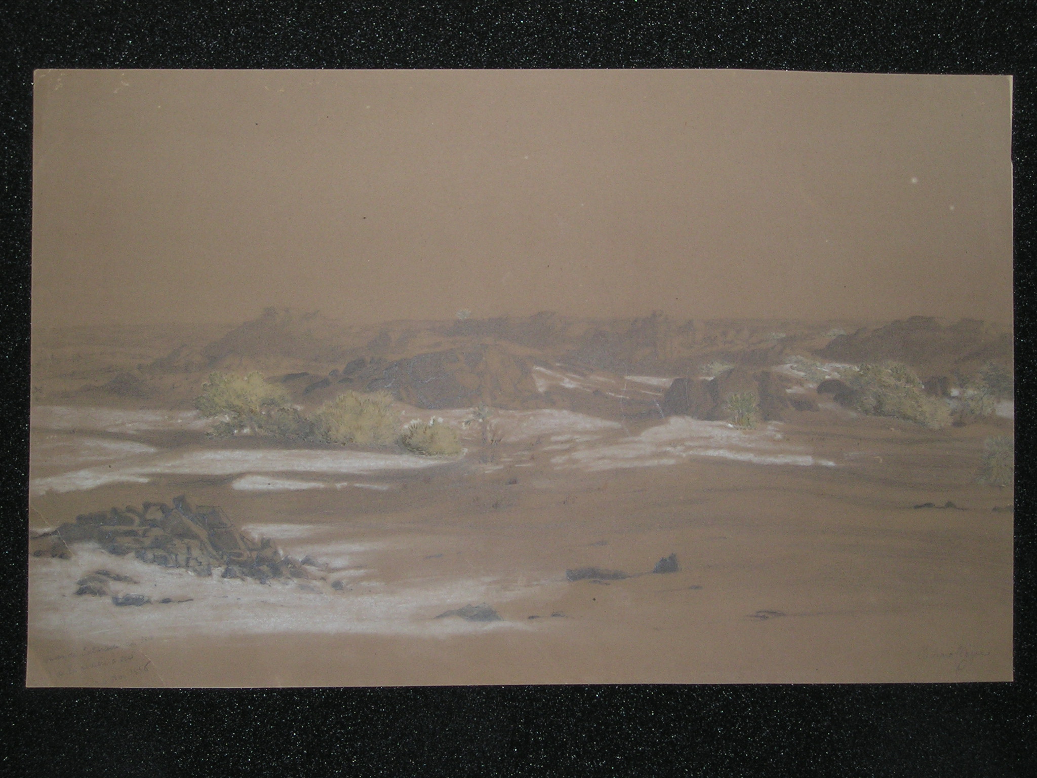 Seconde cataracte du Nil ... de la rivière à sec