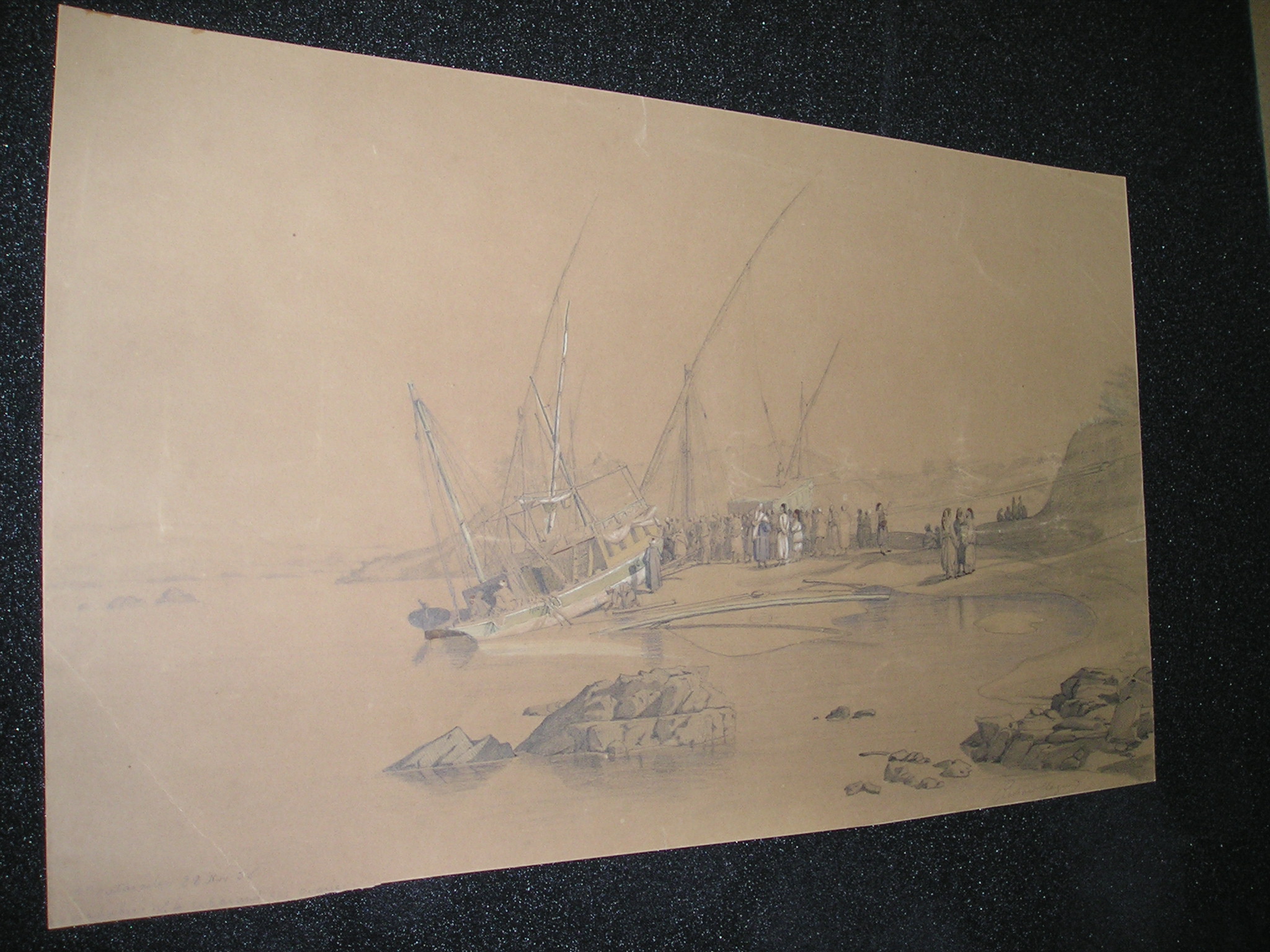 2ème cataracte ... N°4 réparant ses avaries