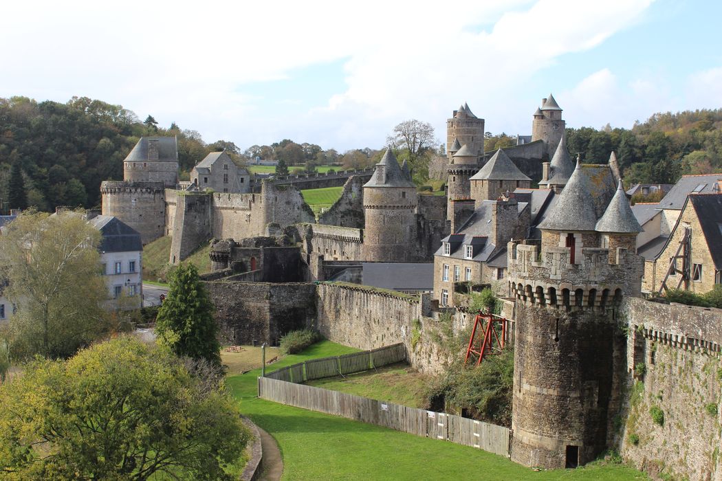 Château : Ensemble sud, vue générale