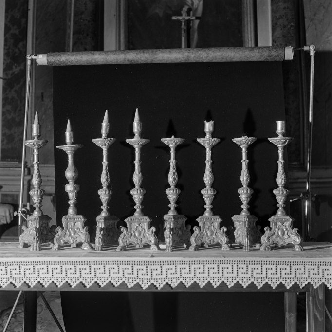 Chandeliers d'autel, style Louis XIV